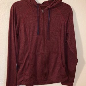 Lightweight Maroon Patagonia Hoodie